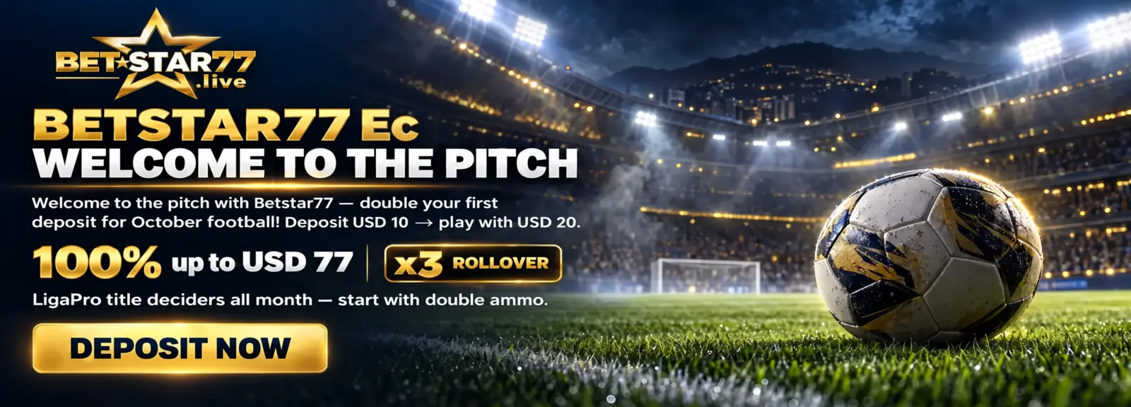 WELCOME TO THE PITCH